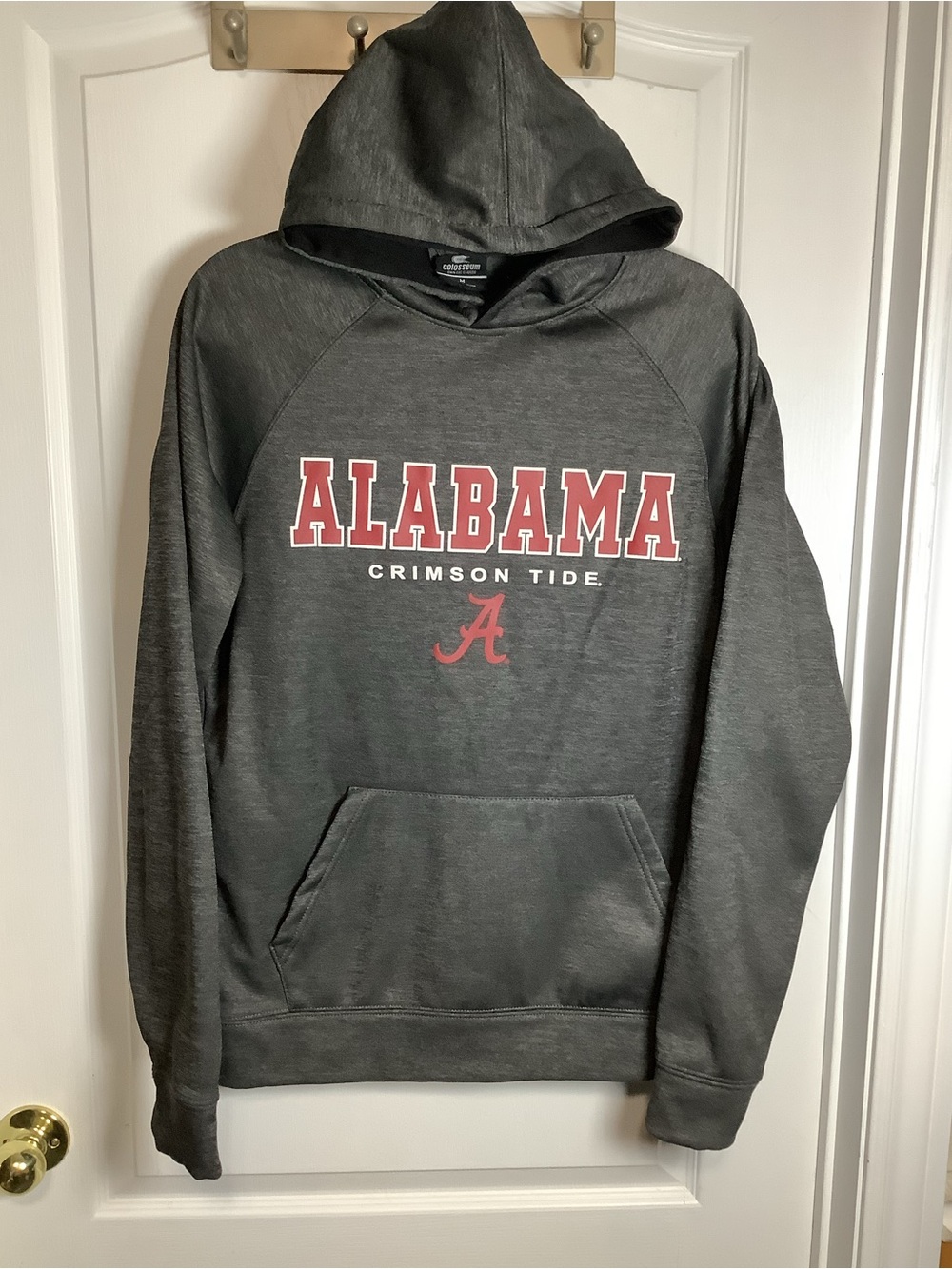 Alabama Crimson Tide Men's Gray Pullover Hoodie